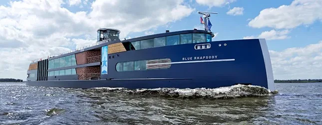 Eventschiff Blue Rhapsody Außenansicht